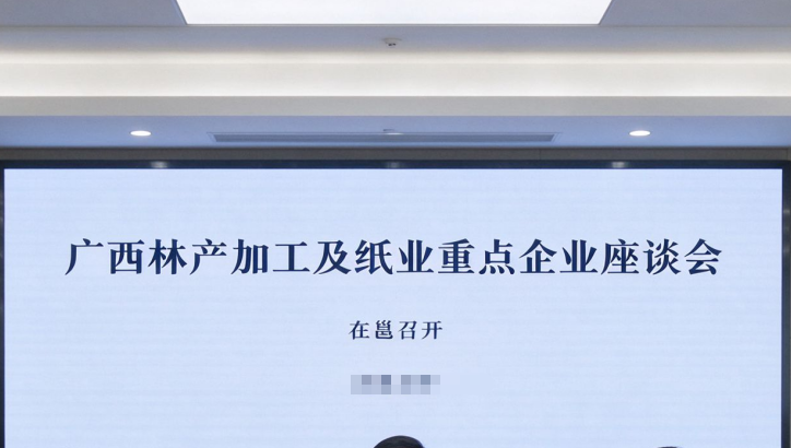 广西林产加工及纸业重点企业座谈会在邕召开